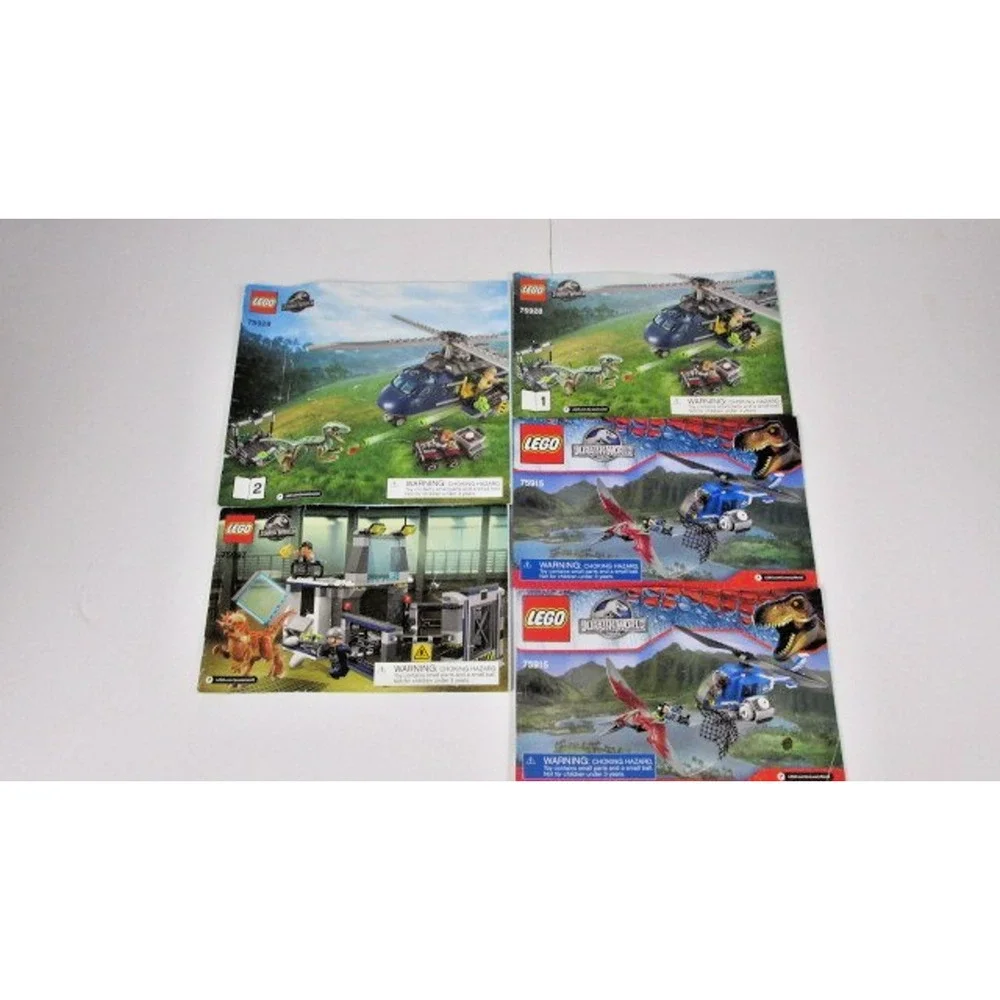 LOT of 32 LEGO Manual instruction Booklets MARVEL Minecraft CITY Star Wars